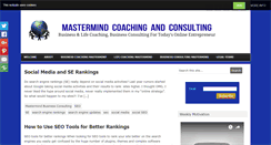 Desktop Screenshot of mastermind-coaching-and-consulting.com